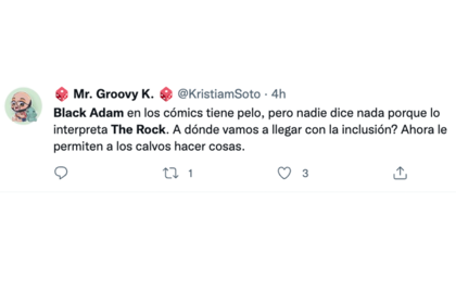 Algunos hicieron mofa de su look