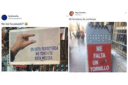 Algunos memes y chistes sobre las ferreterías
