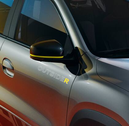 Algunos nuevos detalles en la versión Outsider del Kwid