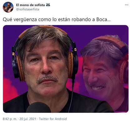 Algunos reaccionaron con ironía al escándalo que envolvió a Boca Jrs.