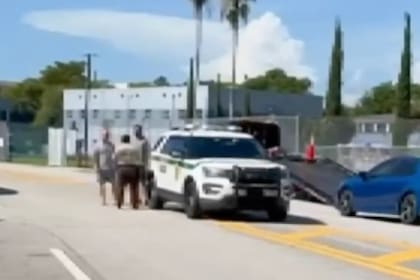 Algunos residentes afirman que nunca antes se habían visto operativos de esta magnitud en el vecindario