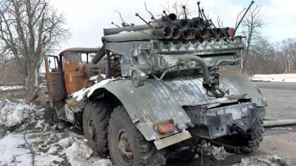 Algunos tanques han sido destruidos en Ucrania