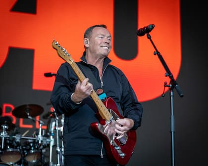 Ali Campbell en directo, en junio de este año