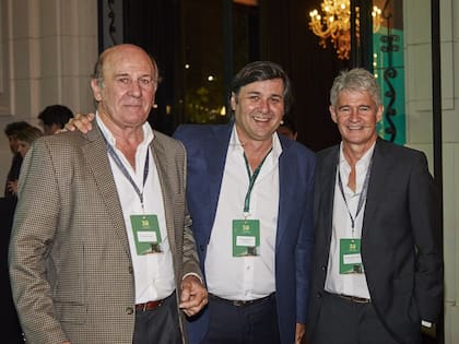 Aliaga, Sánchez Granel y Bayá Casal en los festejos de Man Agro