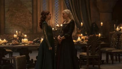 Alicent y Rhaenyra, de amigas íntimas a rivales, en el capítulo 8 de House of The Dragon