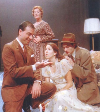 El zoo de cristal, la primera obra que dirigió Zanca en el San Martín