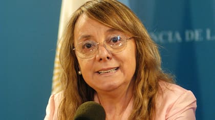 Alicia Kirchner, gobernadora de Santa Cruz