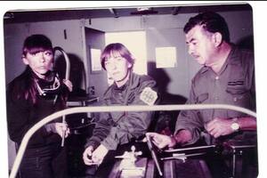 Alicia Mabel Reynoso fue una de las 14 enfermeras en Comodoro Rivadavia durante la Guerra de Malvinas (Gentileza)