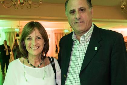 Alicia Ciciliani, ministra de Producción de Santa Fe, y Jorge Chemes, vicepresidente de Confederaciones Rurales Argentinas (CRA)