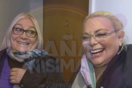 Alicia y Carmen Barbieri se realizaron un estudio de ADN para saber si son hermanas (Captura Mañanísma)