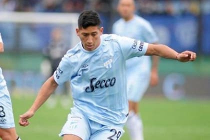 Aliendro tuvo una gran performance en Atlético Tucumán.