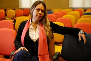 Alika Kinan, en la Unsam, donde trabaja como directora del Programa de Estudio, Formación e Investigación sobre Trata de Personas