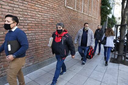 Allanamiento en las oficinas de AA200, en Palermo