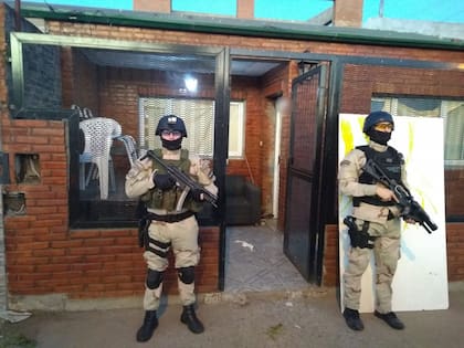 Allanamientos de la Prefectura en Rosario