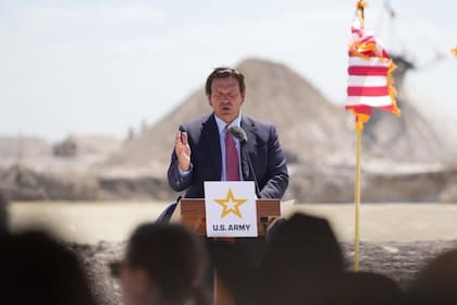 Alligator Alcatraz fue anunciado en Florida a mediados del año pasado y promovido por el propio DeSantis / Instagram @flgovrondesantis