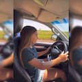 La hija de 12 años de El Polaco manejó en la ruta y generó una ola de repudio