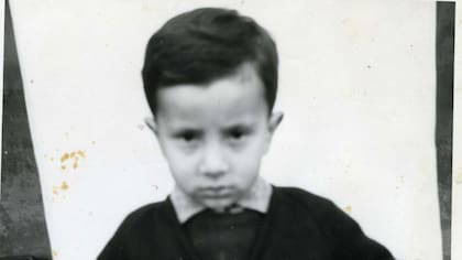 Alma Sánchez, de pequeña