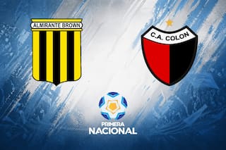 Almirante Brown y Colón Santa Fe empataron 1-1 por la Primera Nacional 2026