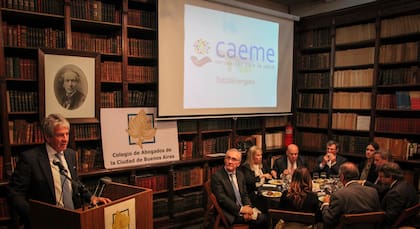 Almuerzo en el Colegio de Abogados de la Ciudad de Buenos Aires