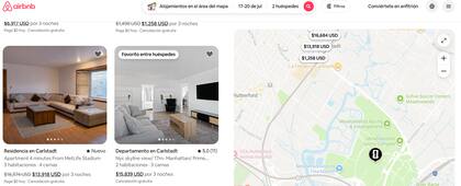 Alojamientos en Nueva Jersey para el Mundial 2026 superan los 14.000 dólares por tres noches (Airbnb)