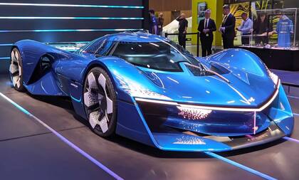 Alpine Alpenglow. Tan futurista como tecnológico y verde