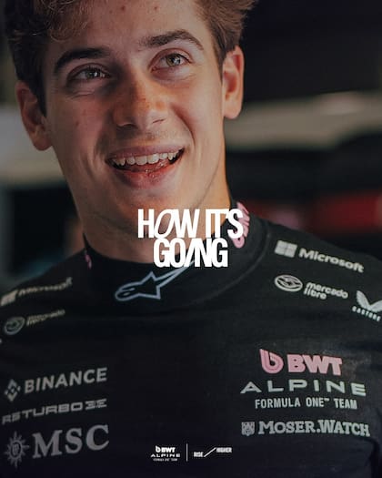Alpine recordó con un emotivo posteo la pasión de Franco Colapinto por la F1