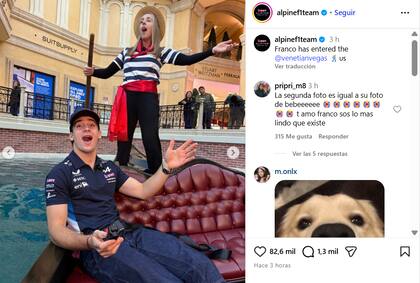 Alpine retrató como su figura disfrutó de la experiencia