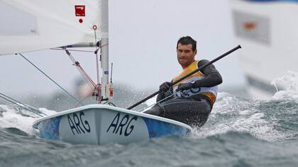Alsogaray pelea para entrar en los puestos de medalla