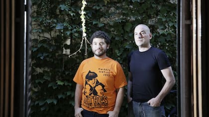 Alterleib y Alinovi, socios de una ficción borgeana con tortugas