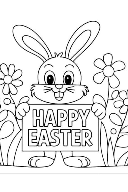 Alternativas para niños para pintar en Pascuas