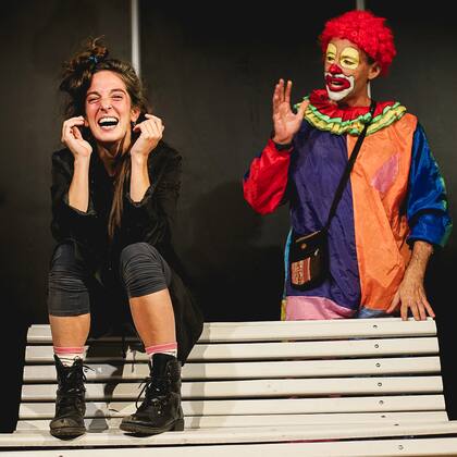 Alto flash, con Lucía Aduriz Bravo y Francisco Laplace