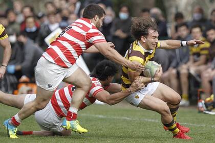 Alumni vs. Belgrano, un enfrentamiento entre clubes fundadores del rugby argentino.
