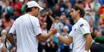 Alund tuvo una linda experiencia ante Ferrer en el court central