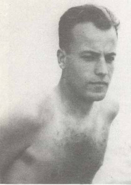 Alvarez en el Lido de Venecia, 1937