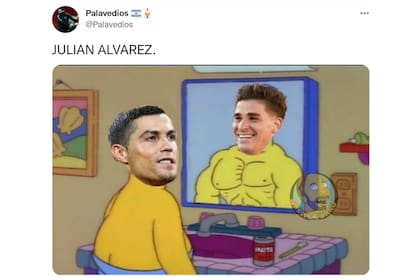 Álvarez es la "envidia" de Cristiano Ronaldo