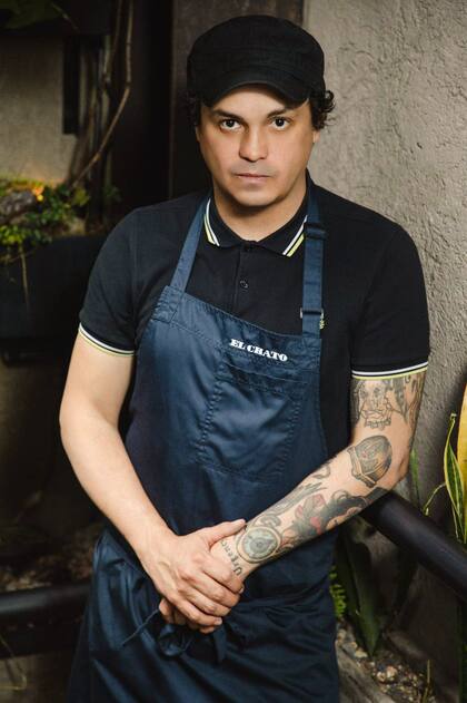 Álvaro Clavijo, premiado chef de El Chato y Selma, en Bogotá.