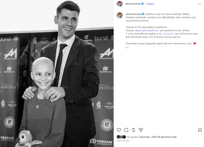 Álvaro Morata y su sentida despedida