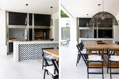 Alzada y mesada hacen match para amplificar el efecto.