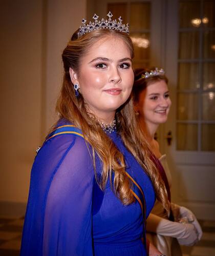 Amalia durante la celebración por los 18 años del príncipe Cristián de Dinamarca (Foto: Instagram @patrickvkatwijk)