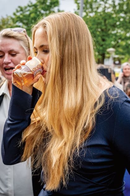 Amalia quiso conocer una de sus ciudades favoritas como una turista más