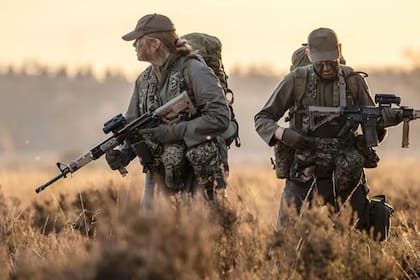 Amalia recibió un entrenamiento militar que duró cuatro meses