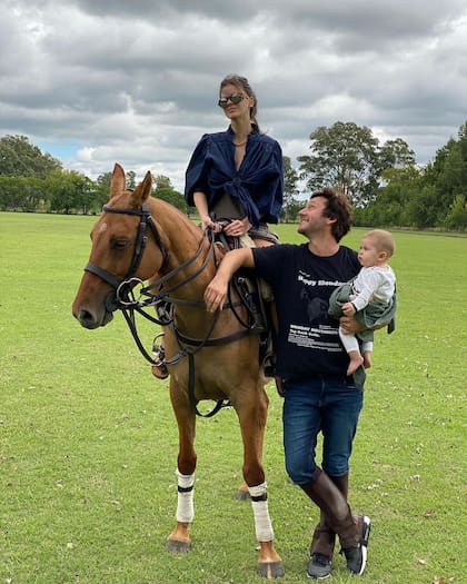 Amancio, el segundo hijo de la China Suárez con Benjamín Vicuña, nació el 30 de julio de 2020. Además, tienen a Magnolia, de tres años.