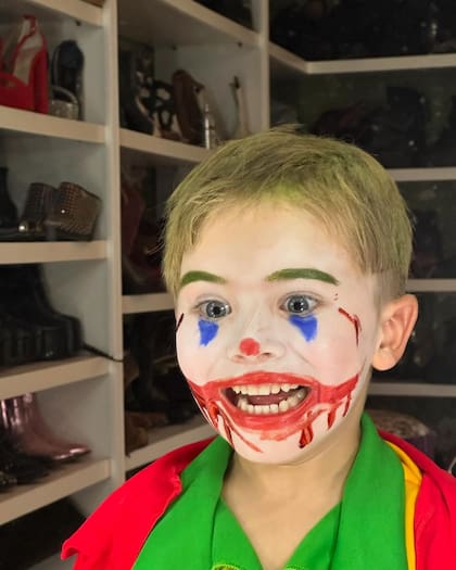 Amancio Vicuña se puso en la piel del Jocker (Foto: Instagram/@sangrejaponesa)