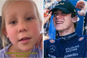 Amanda, la niña que causó la ternura de Colapinto (Foto: captura TikTok/@matiasbarzola.ok) e Instagram/@francolapinto)