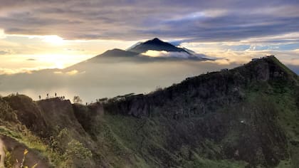 Amanecer en el Monte Batur.