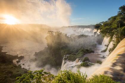 Amanecer en Iguazú, uno de los registros sonoros de Culasso. Cortesía Awasi Iguazú.