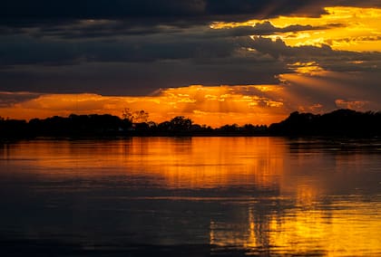 Amanecer sobre Pantanal
