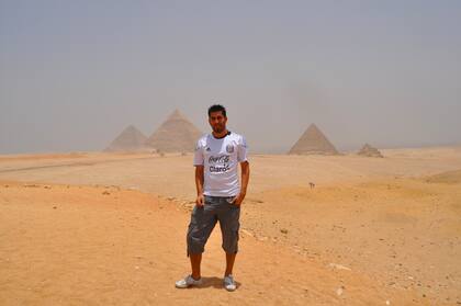 Amante de los viajes, Claudio conoció más de 40 países.