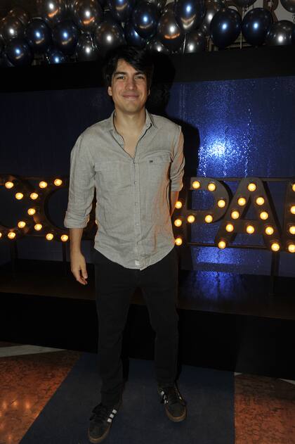 Amante del teatro, Agustín Sullivan no quiso perderse el espectáculo, que solo estará en cartelera por ocho semanas