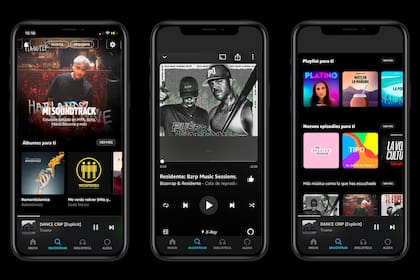 Amazon Music está disponible para Android, iOS y PC vía la Web